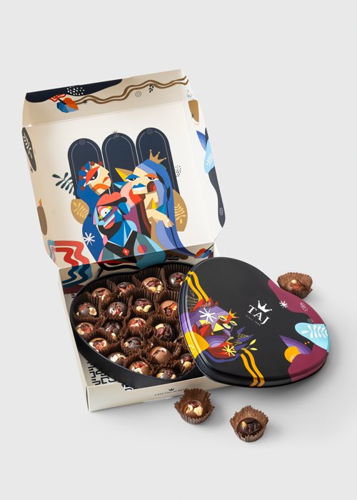 شکلات قلبی تاج شکلات قلبی تاج